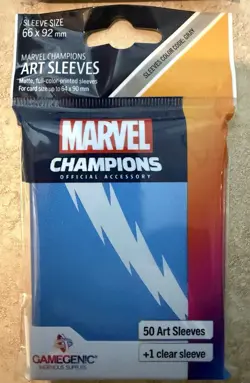 4 Packs Of Marvel Champions Art Sleeves Cards Quicksilver Wasp Dr Stranger New - Image 5
