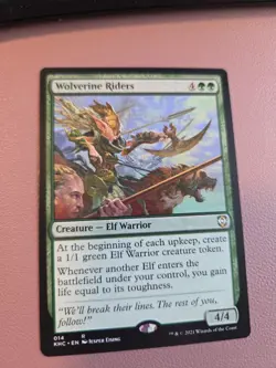 Wolverine Riders Commander: Kaldheim Regular - Image 1