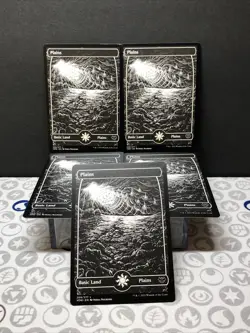 Plains x5 MTG Full Art Innistrad: Crimson Vow # 269/277 - Image 1