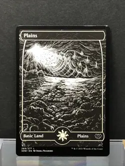 Plains x5 MTG Full Art Innistrad: Crimson Vow # 269/277 - Image 3