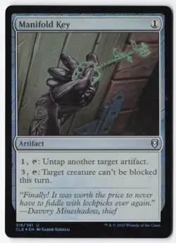Manifold Key Foil U Commander Legends: Battle for Baldur's Gate 319 NM - Image 1
