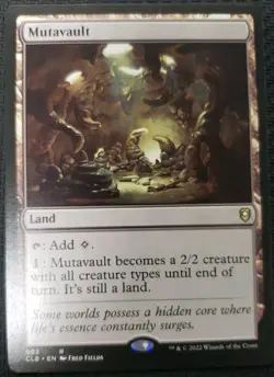 MTG *Mutavault X1* (NM) Baldur's Gate Magic the Gathering - Image 1