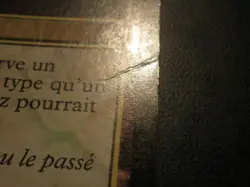 mtg magic MISPRINT plains SYMBOL reflecting pool FOIL FRENCH shadowmoor bassin - Image 4