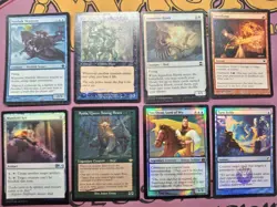 8x Magic: The Gathering Foil Lot 8x MTG - Image 1