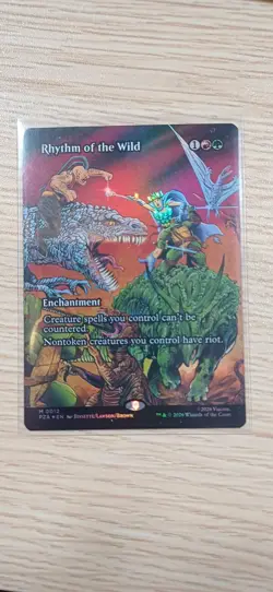 Rhythm of the Wild | Foil | Borderless | MTG | TMT | Near Mint | English EN - Image 1