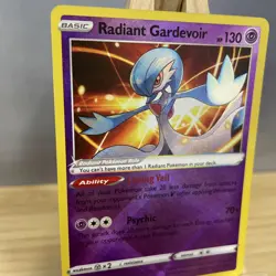 Radiant Gardevoir • Lost Origin • Radiant Rare Holo • 2022 Pokemon Card • 69/196 - Image 2