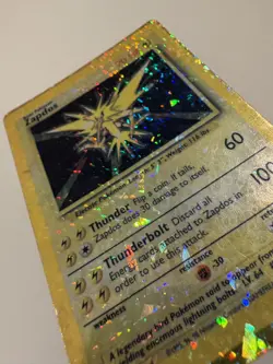 Zapdos Pokemon TCG Holo Prism Vending Machine Sticker Cards Bundle 90’s - Image 3