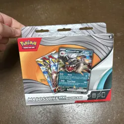 Pokemon TCG Mabosstiff EX Showcase 3 Booster Packs Box Brand New Sealed - Image 1