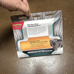 Pokemon TCG Mabosstiff EX Showcase 3 Booster Packs Box Brand New Sealed - Image 2