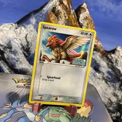 Spearow - 61/100 Pokemon Crystal Guardians - Reverse Holo / Stamped LP - Image 2