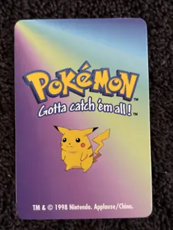 1998 POKEMON KFC CARD GAME SNORLAX #143 - Image 3