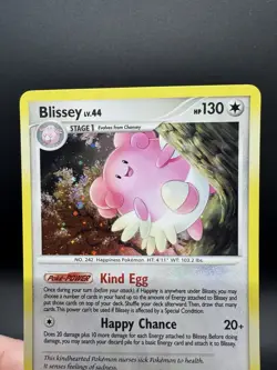 Pokemon TCG Blissey 5/123 Mysterious Treasures Holo Rare - MP - Image 3