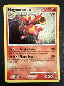The Pokemon Company Magmortar 12/123 Mysterious Treasures Holo Rare English - Image 1