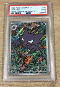 Pokemon TCG Haunter Mega Gengar EX Black Star Promo. PSA 9. - Image 1
