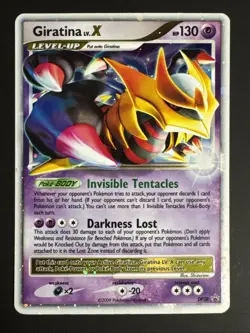 Pokemon TCG Diamond & Pearl Giratina LV.X DP38 Holo Rare Black Star Promo NM - Image 1