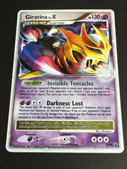 Pokemon TCG Diamond & Pearl Giratina LV.X DP38 Holo Rare Black Star Promo NM - Image 2