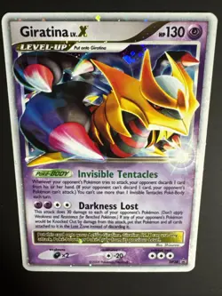 Pokemon TCG Diamond & Pearl Giratina LV.X DP38 Holo Rare Black Star Promo NM - Image 3