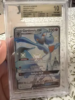 Pokemon 2019 Pokemon Hidden Fates Shiny Vault #SV75 Gardevoir GX BGS 10 Pristine - Image 1
