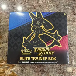 Pokemon TCG Crown Zenith Elite Trainer Box, New/Factory Sealed - Image 1