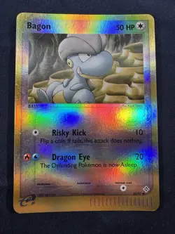 Pokemon TCG Bagon 50/97 EX Dragon E-Reader Reverse Holo - LP 🌈 FREE SHIPPING - Image 1