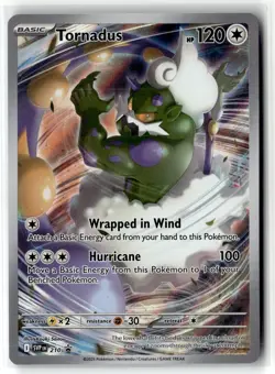 Tornadus ⭐ 210 Holo Promo Scarlet & Violet 2025 Pokemon NM - Image 1