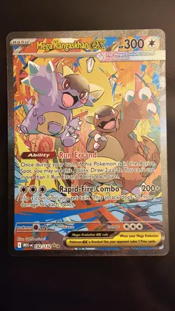 Pokemon TCG Mega Kangaskhan EX 182/132 Sir Secret Rare - Image 1