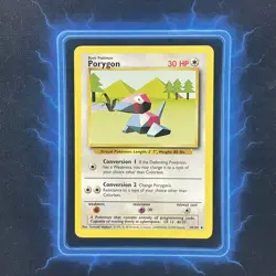🌈Pokemon Porygon TCG 1999 Base Set 39/102 Vintage WOTC🌈 - Image 2