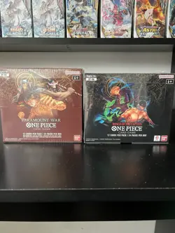 One Piece Op02 Paramount War Op06 Wings Of The Captain Booster Box Eng Sealed - Image 1