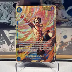 One Piece - OP13-119 - SEC - Portgas.D.Ace Foil NM - Image 1