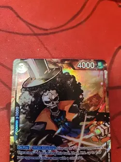 One Piece TCG Brook EB01-046 Alt Art Super Rare SR - Image 4