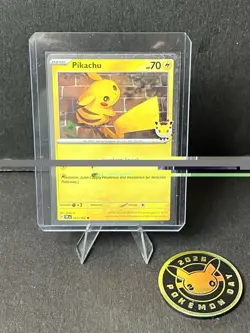 Pikachu Promo Card Pokemon Day 2026 Stamped - Image 2