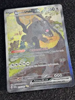 Bloodmoon Ursaluna ex 216/167 Pokemon TCG Twilight Masquerade SIR 2024 NM - Image 2