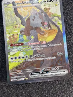 Bloodmoon Ursaluna ex 216/167 Pokemon TCG Twilight Masquerade SIR 2024 NM - Image 3