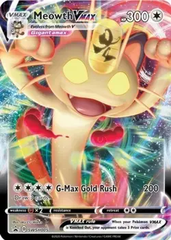 Meowth VMAX (#SWSH005) - Holofoil SWSH - Sword & Shield Promo Cards HP Pokemon - Image 1