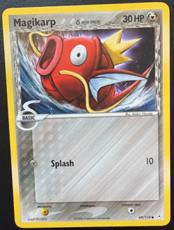 Pokemon TCG Magikarp EX Holon Phantoms 69/110 Regular Common Non Holo NM - Image 1