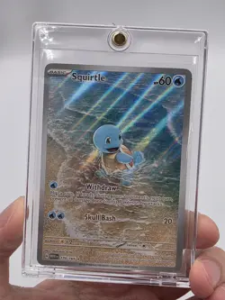 Squirtle 170/165 Illustration Rare - Scarlet & Violet 151 - Pokemon TCG - NM - Image 1