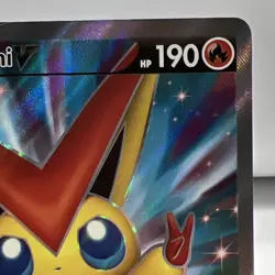 Pokemon TCG Battle Styles Victini V Full Art 144/163 Ultra Rare NM One Owner - Image 3
