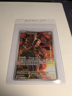 Pokemon TCG SV-Destined Rivals Zamazenta #201/182 Illustration Rare - Image 1