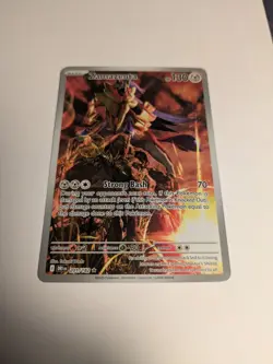 Pokemon TCG SV-Destined Rivals Zamazenta #201/182 Illustration Rare - Image 2
