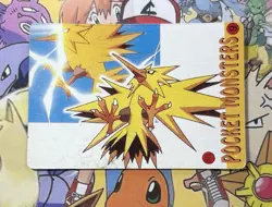 Pokemon Charizard Vintage Pocket Monsters Vending HOLO Prism Sticker 99 Nintendo - Image 5