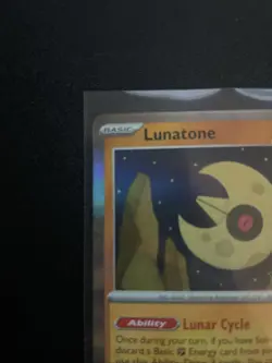 Pokemon TCG Lunatone 004 Me: Mega Evolution Promo NM - Image 2