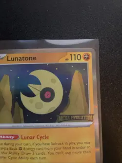 Pokemon TCG Lunatone 004 Me: Mega Evolution Promo NM - Image 4