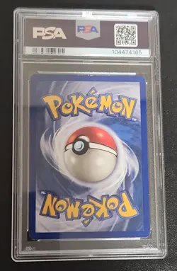 1999 Pokemon Jungle Vaporeon 1st Edition Holo Rare #12 PSA 6 EX-MT - Image 2