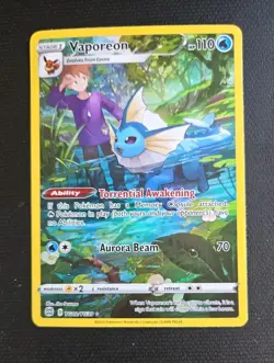 Vaporeon #TG02/TG30 Brilliant Stars Pokemon 2022 - Image 1