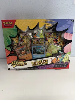 Pokemon TCG Ascended Heroes First Partner Deluxe Pin Collection - Image 1