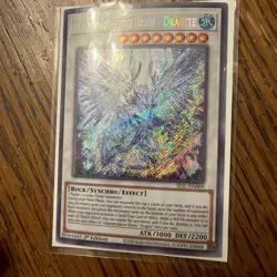 Yugioh Adamancipator Risen - Dragite SESL-EN009 Secret Rare 1st Ed NM - Image 1