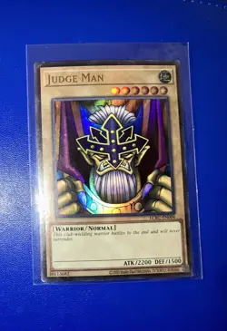 YuGiOh Judge Man Ultra Rare 1st Edition LCKC-EN004 - Image 1
