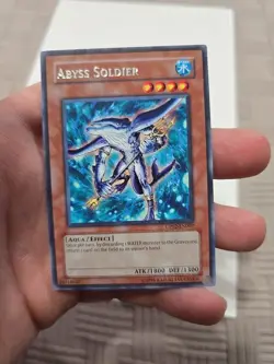Yugioh! Abyss Soldier - CP02-EN007 - Rare - VLP - Image 1
