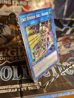 Yugioh Sky Striker Ace - Hayate MP19-EN109 Secret Rare 1st Edition MN - Image 2