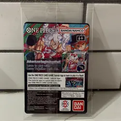 Bandai Namco One Piece CCG US Voyage Monkey.D.Luffy Promo Holo Card #055 - Image 2
